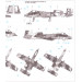 A-10A Fairchild Republic, Thunderbolt II, Warthog - 1/72 HASEGAWA 00539 E9 A-10A Fairchild Republic, Thunderbolt II, Warthog - 1/72 HASEGAWA 00539 E9