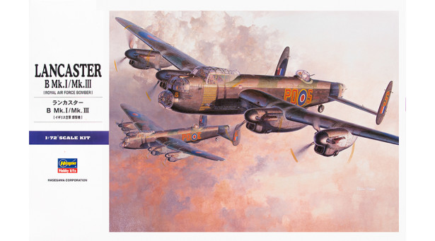 Lancaster B Mk. I / Mk. III Avro, Lanc - 1/72 HASEGAWA 00553 E23 Lancaster B Mk. I / Mk. III Avro, Lanc - 1/72 HASEGAWA 00553 E23