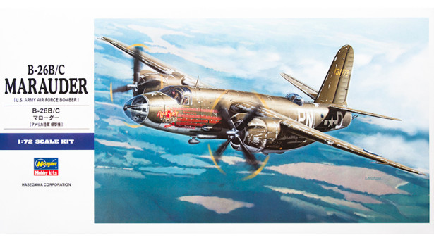 B-26B/C Martin, Marauder - 1/72 HASEGAWA 00556 E26