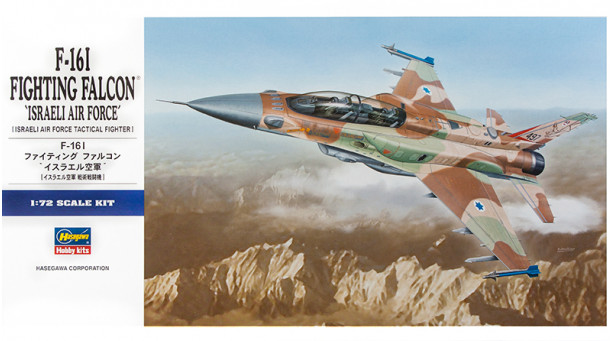 F-16I Lockheed Martin (General Dynamics), Fighting Falcon, Sufa - 1/72 HASEGAWA 01564 E34 F-16I Lockheed Martin (General Dynamics), Fighting Falcon, Sufa - 1/72 HASEGAWA 01564 E34