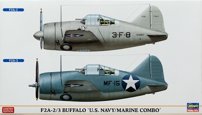 F2A-2/3 Brewster, Buffalo - HASEGAWA 01974 1/72