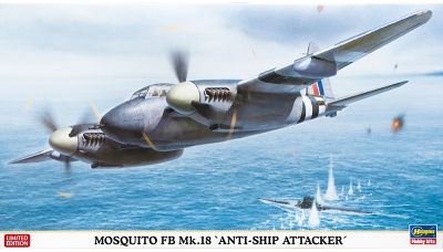 Mosquito FB Mk XVIII De Havilland - HASEGAWA 02024 1/72