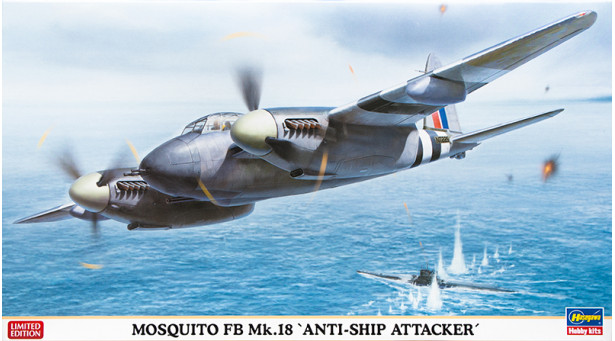 Mosquito FB Mk. XVIII De Havilland, Tsetse - 1/72 HASEGAWA 02024. Limited Edition Mosquito FB Mk. XVIII De Havilland, Tsetse - 1/72 HASEGAWA 02024. Limited Edition
