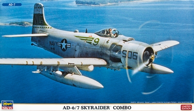 AD-6/7 Douglas, Skyraider - HASEGAWA 02027 1/72