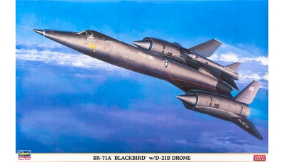 SR-71A Blackbird & D-21B Lockheed - HASEGAWA 02041 1/72