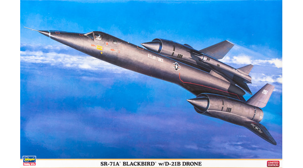 SR-71A Lockheed, Blackbird & D-21B Lockheed - 1/72 HASEGAWA 02041. Limited Edition