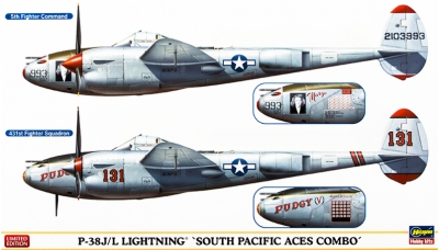 P-38J/L Lockheed, Lightning - HASEGAWA 02068 1/72