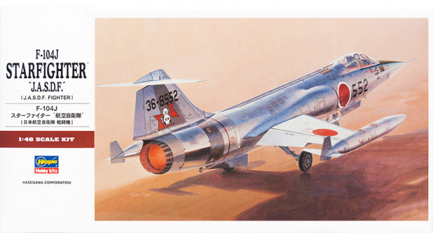 F-104J Lockheed, Mitsubishi, Starfighter - 1/48 HASEGAWA 07218 PT18