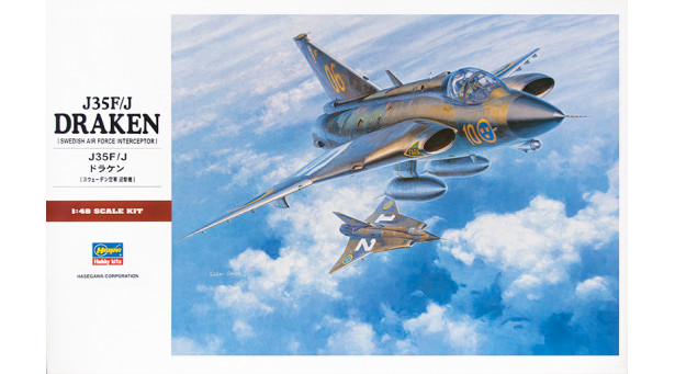 J 35F & J SAAB, Saab 35, Draken - 1/48 HASEGAWA 07241 PT41