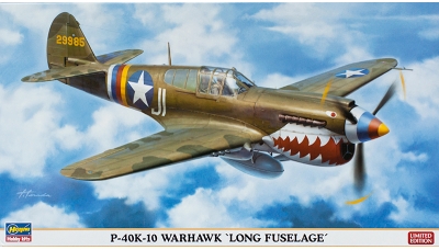 P-40K-10 Curtiss, Warhawk - HASEGAWA 07319 1/48