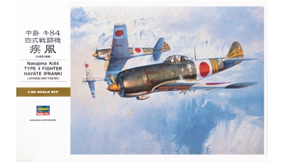 Ki-84-Ia Nakajima, Hayate - HASEGAWA 08074 ST24 1/32