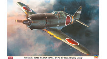 J2M3 Model 21 Mitsubishi, Raiden - HASEGAWA 08233 1/32