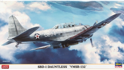 SBD-1 Douglas, Dauntless - HASEGAWA 09953 1/48