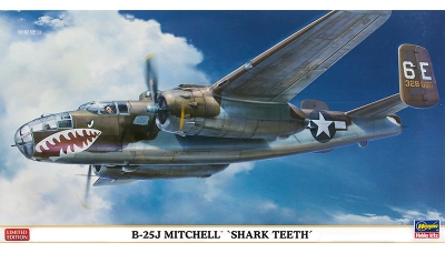 B-25J North American, Mitchell - HASEGAWA 02187 1/72