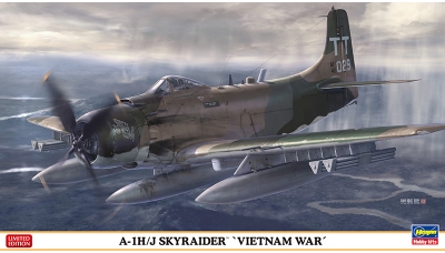 A-1H (AD-6) & A-1J (AD-7) Douglas, Skyraider - HASEGAWA 02199 1/72