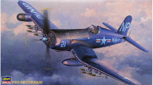F4U-5N Chance Vought, Corsair - 1/48 HASEGAWA 09075 JT75 F4U-5N Chance Vought, Corsair - 1/48 HASEGAWA 09075 JT75