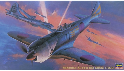 Ki-44-IIc (Hei) Nakajima, Shoki - HASEGAWA 09136 JT36 1/48