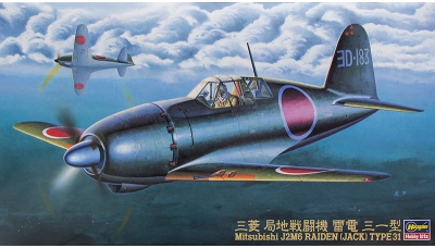 J2M6 Model 31 Mitsubishi, Raiden - HASEGAWA 09146 JT46 1/48