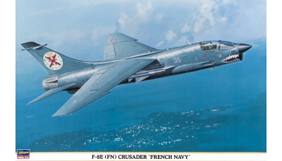 F-8E(FN)/F-8P Vought, Crusader - HASEGAWA 09514 1/48