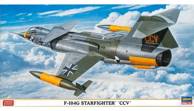 F-104G CCV Lockheed, Starfighter - HASEGAWA 09961 1/48