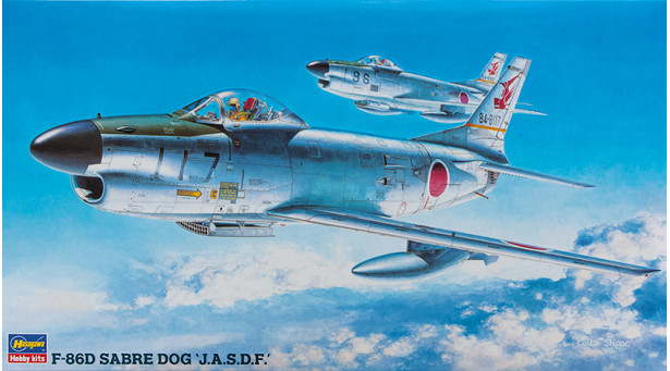 F-86D North American Aviation (NAA), Sabre Dog - 1/72 HASEGAWA 51404 BP4