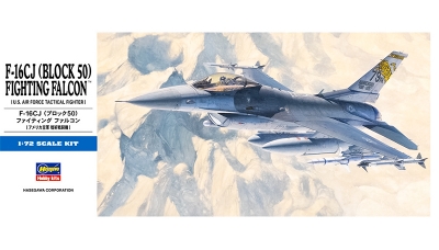 F-16CJ Block 50 General Dynamics, Fighting Falcon - HASEGAWA 00448 D18 1/72