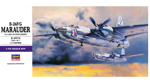 B-26F/G Martin, Marauder - 1/72 HASEGAWA 00557 E27 B-26F/G Martin, Marauder - 1/72 HASEGAWA 00557 E27