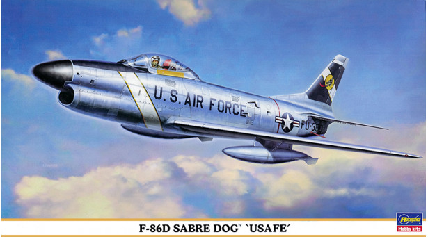F-86D North American Aviation (NAA), Sabre Dog - 1/72 HASEGAWA 00751