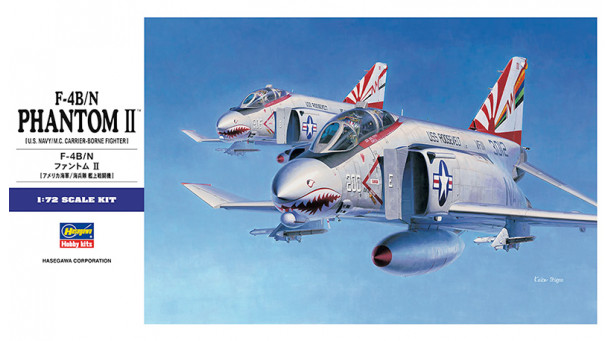 F-4B/N McDonnell Douglas, Phantom II - 1/72 HASEGAWA 01566 E36