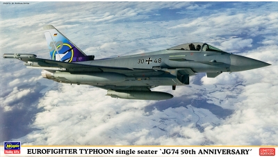 Typhoon Eurofighter (EF-2000), Single-seat variant - HASEGAWA 02097 1/72
