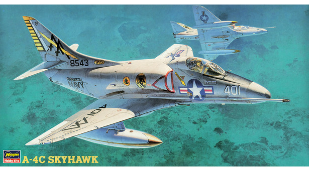 A-4C Douglas, Skyhawk, Scooter - 1/48 HASEGAWA 07222 PT22 A-4C Douglas, Skyhawk, Scooter - 1/48 HASEGAWA 07222 PT22