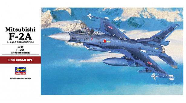 F-2A Mitsubishi - 1/48 HASEGAWA 07227 PT27 F-2A Mitsubishi - 1/48 HASEGAWA 07227 PT27