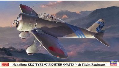 Ki-27a/b Nakajima - HASEGAWA 07451 1/48