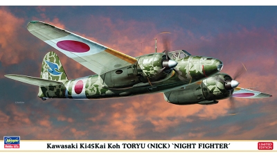 Ki-45 KAIa Kawasaki, Toryu - HASEGAWA 07507 1/48