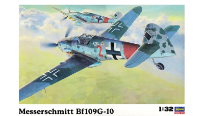 Bf 109G-10 Messerschmitt - HASEGAWA 08072 ST22 1/32