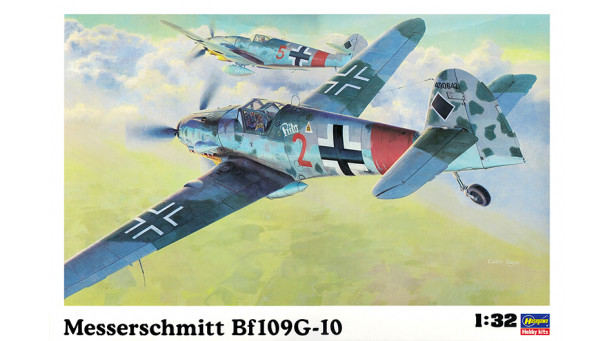 Bf 109G-10 Messerschmitt, Gustav - 1/32 HASEGAWA 08072 ST22 Bf 109G-10 Messerschmitt, Gustav - 1/32 HASEGAWA 08072 ST22