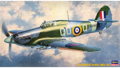 Hurricane Mk. IIc Hawker - HASEGAWA 09051 JT51 1/48