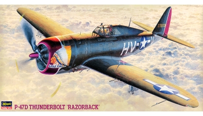 P-47D Republic, Thunderbolt - HASEGAWA 09057 JT57 1/48
