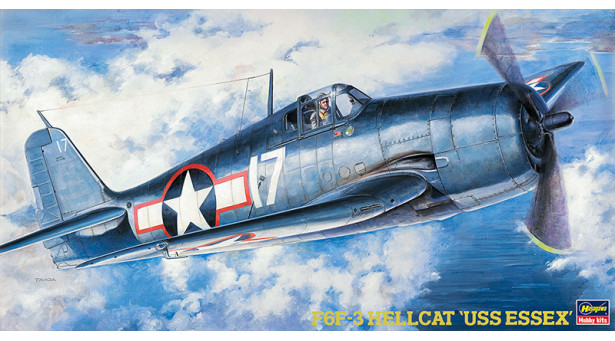 F6F-3 Grumman, Hellcat - 1/48 HASEGAWA 09134 JT34