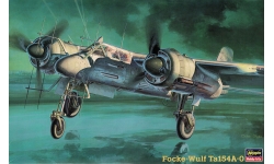Ta 154A-0 Focke-Wulf, Moskito - HASEGAWA 09156 JX6 1/48