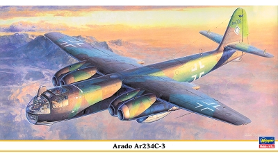 Ar 234C-3/C-4 Arado, Blitz - HASEGAWA 09845 1/48