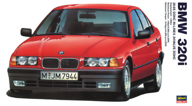 BMW 320i E36 1993 - 1/24 HASEGAWA 20313. Limited Edition