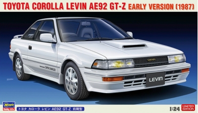 Toyota Corolla Levin GT-Z (AE92) 1987 - HASEGAWA 20596 1/24