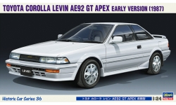 Toyota Corolla Levin GT Apex (AE92) 1987 - HASEGAWA 21136 HC-36 1/24