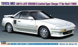 Toyota MR2 G-limited Super Сharger T-bar roof (AW11) 1988 - HASEGAWA 21145 HC-45 1/24
