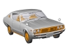 Nissan Skyline 2000GT-X Hardtop (KGC110) 1972 - HASEGAWA 21155 HC-55 1/24