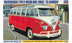 Volkswagen Transporter Typ 2 T1 Kleinbus, Samba 1963 - HASEGAWA 21210 HC-10 1/24