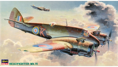 Beaufighter Mk VIC/Mk VIF Bristol - HASEGAWA 51213 CP13 1/72