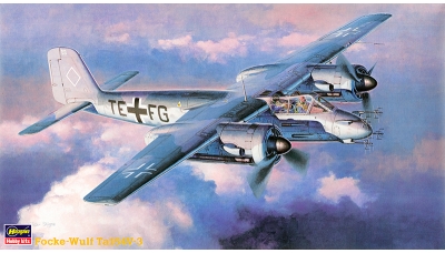 Ta 154V3 Focke-Wulf, Moskito - HASEGAWA 51215 CP15 1/72