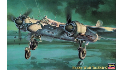 Ta 154A-0 Focke-Wulf, Moskito - HASEGAWA 51216 CP16 1/72